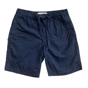 Orlebar Brown Mens Drawstring Waist Flat Front 9" Chino‎ Shorts Navy Size 32
